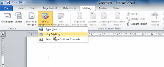 no mail merge wizard in word for mac